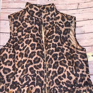 St. John’s Bay leopard vest